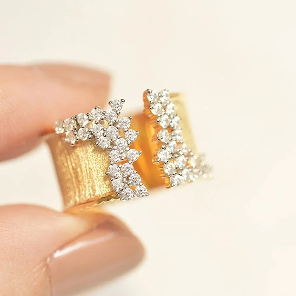 New Wide Luxury Adjustable Rings - Picture 4 of 5